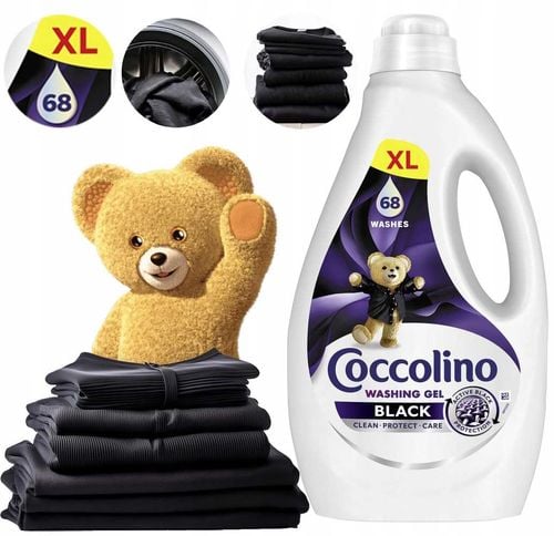 coccolino black & dark xl żel do prania czarnych 68 prań 2,72l na Arena.pl
