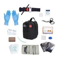 Apteczka wojskowa taktyczna z wypos-17 elem. HELBO Depan HEL005 czarna