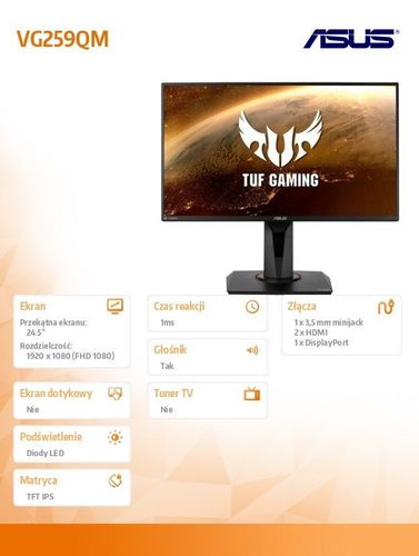 Monitor 25 VG259QM na Arena.pl