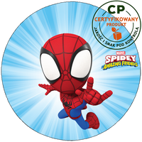 Opłatek na tort Spidey i Przyjaciele