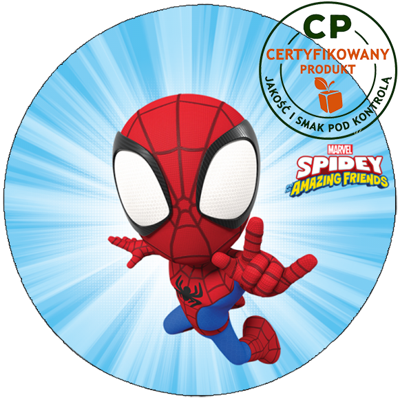 Opłatek na tort Spidey i Przyjaciele zdjęcie 1