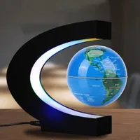 SUPER GADŻET LEWITUJĄCY ELEKTROMAGNETYCZNIE GLOBUS MAGNETYCZNY LED PREZENT