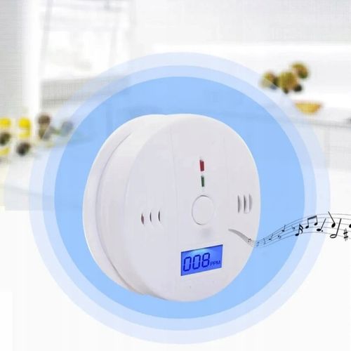 CZUJNIK CZADU TLENKU WĘGLA LCD DETEKTOR CO ALARM WYKRYWACZ BEZPRZEWODOWY na Arena.pl
