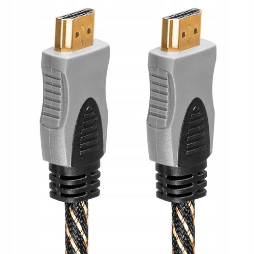 KABEL HDMI 2.0 PRZEWÓD HIGH SPEED 48bit TV MONITOR PC 3D 4K FHD FILTR 10m na Arena.pl
