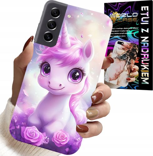 ETUI DO SAMSUNG GALAXY S22 PLUS - SŁODKI JEDNOROŻEC, WZORY DLA DZIECI CASE na Arena.pl