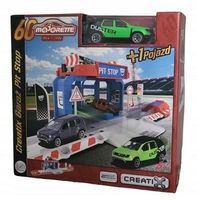 Majorette Creatix Garaż Pit Stop + 1 pojazd