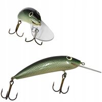 WOBLER PŁYWAJĄCY RĘCZNIE ROBIONY 8 cm/9 g PL