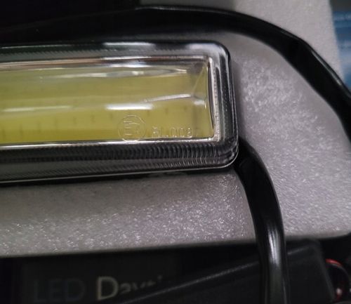 MOCNE ŚWIATŁA DO JAZDY DZIENNEJ LED COB KRÓTKIE E4 RL00 na Arena.pl