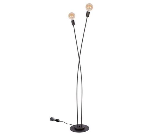 Lampa podłogowa stojąca BERIS tytan E27 2x60W fr1 na Arena.pl
