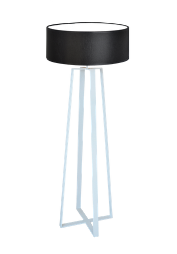 Lampa do salonu MOSS + duży abażur E27 na Arena.pl