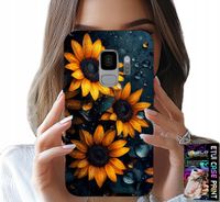 ETUI DO SAMSUNG GALAXY S9 - SŁONECZNIKI, SŁONECZNIK, KWIECISTE WZORY