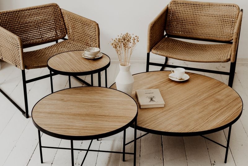 Stolik Tre 430 – dąb zdjęcie 4