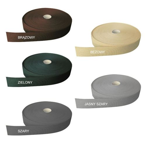 Taśma ogrodzeniowa 19,3cm x 48m jasno szara na Arena.pl