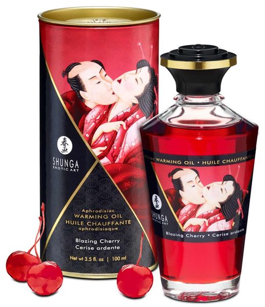Warming Oil Blazing Cherry zdjęcie 2