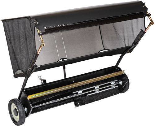 CEDRUS SP31109 ZBIERACZ ZAMIATARKA DO TRAWY LIŚCI KOSZ  DO TRAKTORKA 122cm - na Arena.pl