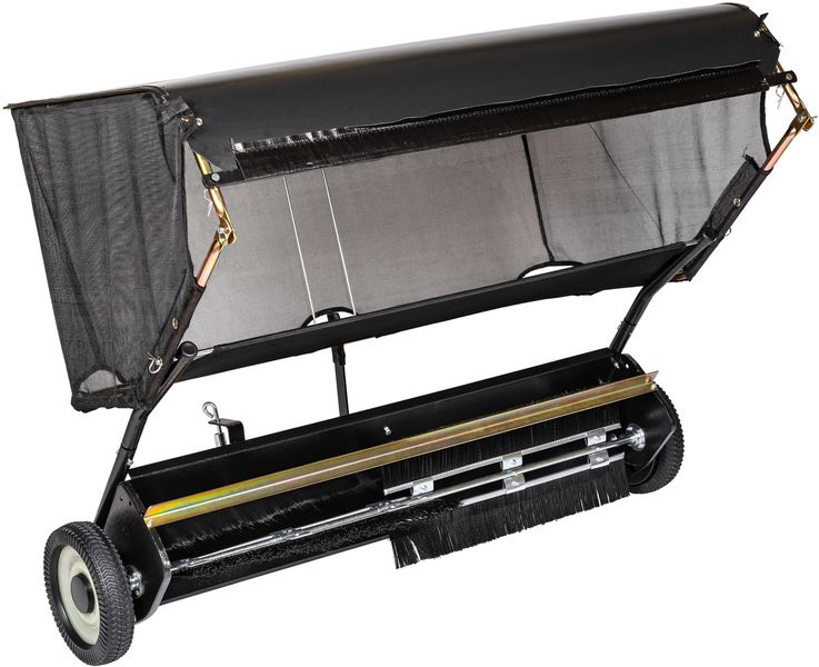 CEDRUS SP31109 ZBIERACZ ZAMIATARKA DO TRAWY LIŚCI KOSZ DO TRAKTORKA 122cm - zdjęcie 5