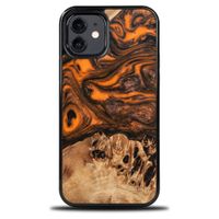 etui bewood unique na iphone 12 / 12 pro - orange