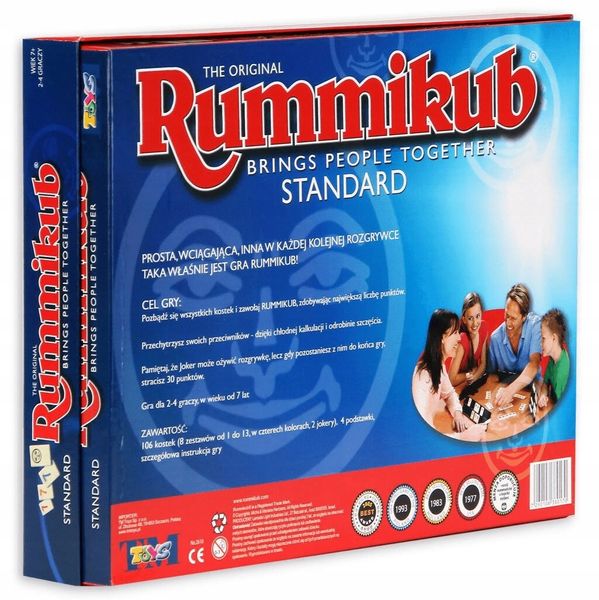 Gra Rummikub Standard zdjęcie 2