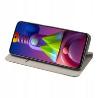 Etui z klapką niktrade do Samsung Galaxy M51 czerwony