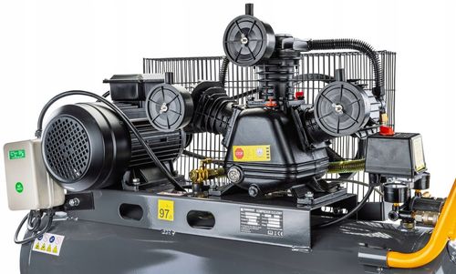 KOMPRESOR OLEJOWY 150L 8 BAR SPRĘŻARKA 400V 650l/min + WĄŻ na Arena.pl