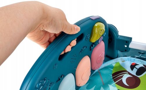 MATA EDUKACYJNA Z PIANINKIEM GRZECHOTKI GRYZAKI DLA NIEMOWLĄT DZIECI na Arena.pl