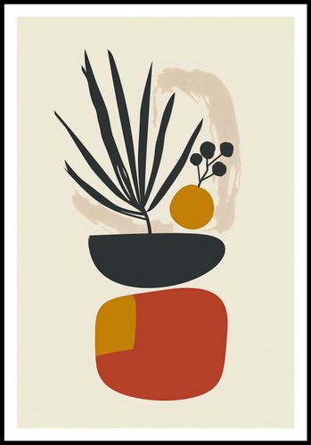 Plakat 68x101cm Botaniczny Wgląd na Arena.pl