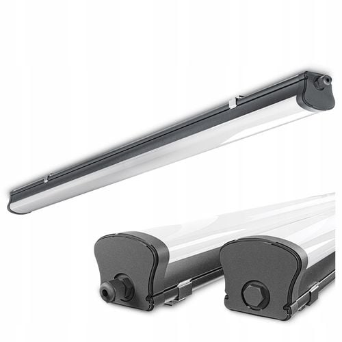 Lampa Sufitowa LED Do Garażu IP65 80W 150cm Warsztatu Oprawa na Arena.pl