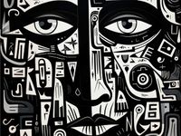 Plakat 20x15cm Labirynt Myśli