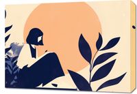 Obraz 70x50cm Kontemplacja