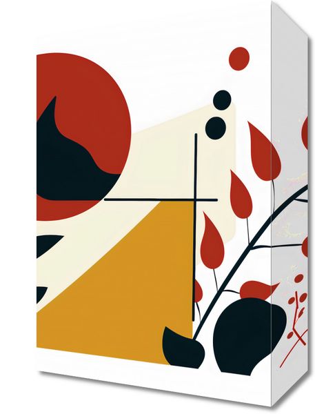 Obraz 20x30cm Ogień i Flora zdjęcie 1