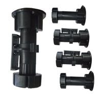 Nóżka noga meblowa kuchenna H - 95 - 125mm 4szt