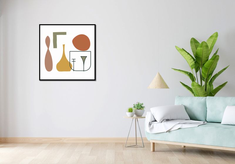 Plakat 80x80cm Naczynia zdjęcie 4