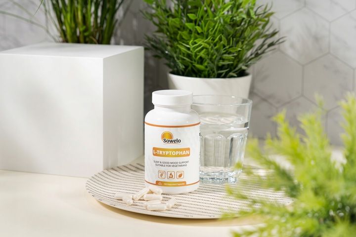 SOWELO L-TRYPTOFAN 120 VEGE CAPS zdjęcie 2