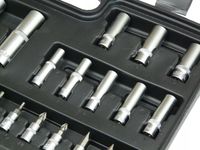 ZESTAW KLUCZY NASADOWYCH KLUCZE NASADOWE 108M BITY NASADKI +40 TORX WALIZKA