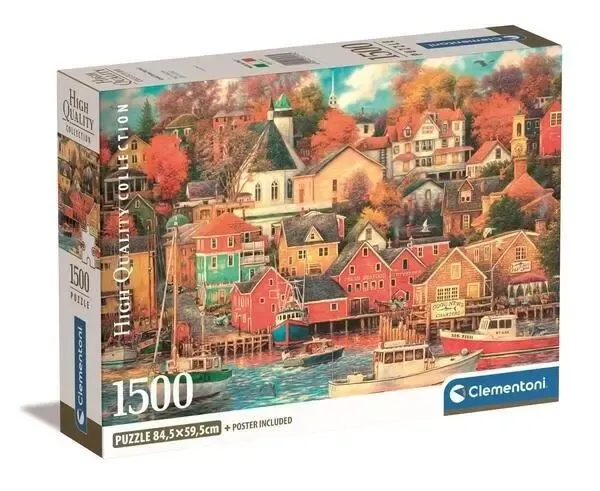 Puzzle 1500 Compact Good Times Harbor zdjęcie 1
