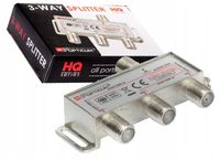 Rozgałęźnik TV SAT 3 drożny 5-2400 MHz DVB-T2 DVB-S2