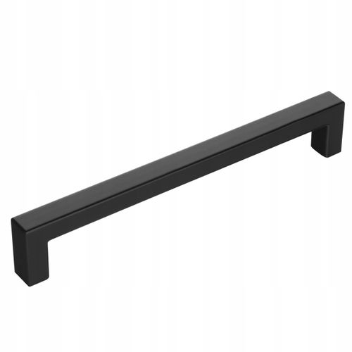 10szt Uchwyt meblowy Kwadrat 160mm czarny mat na Arena.pl
