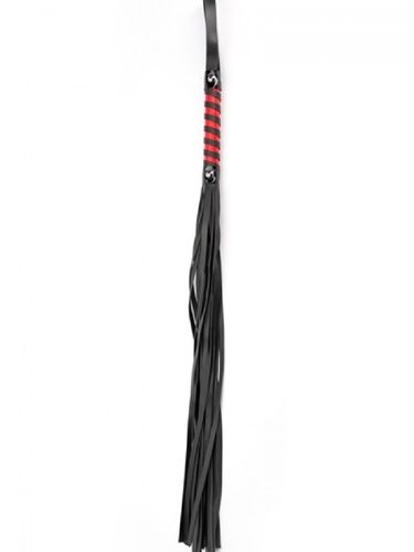 Bicz, pejcz Black red long stripe flogger na Arena.pl