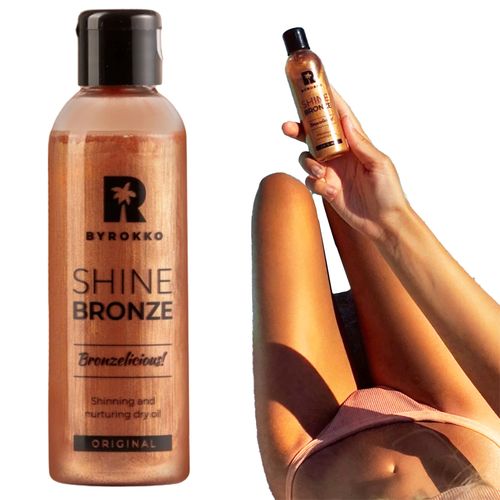 Byrokko Shine Bronze Suchy Olejek Brązujący 100ml na Arena.pl