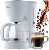 EKSPRES PRZELEWOWY 12 FILIŻANEK 1,25L BIAŁY 600W