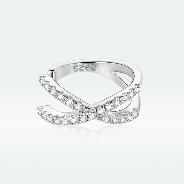 Kolczyk Nausznica Kolczyk Cyrkonie Kolczyk Srebro 925 zdjęcie 3