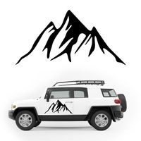 NAKLEJKA NA SAMOCHÓD góry KAMPER camper auto przyczepę kempingową 100 cm