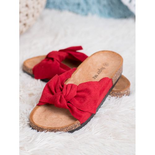 Modne Czerwone Klapki r.37 na Arena.pl
