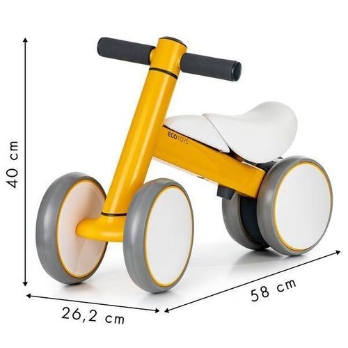 Rowerek biegowy mini rower chodzik jeździk Ride Orange na Arena.pl