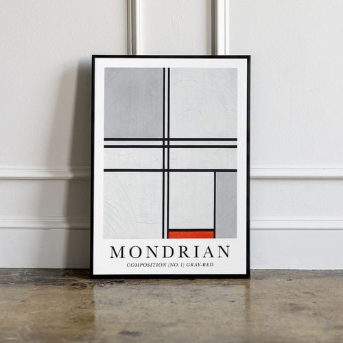 Plakat cyfrowy do wydruku Mondrian na Arena.pl