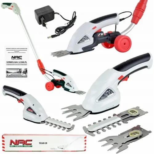 NOŻYCE DO TRAWY KRZEWÓW NAC TA36H-JN AKU Z RĄCZKĄ na Arena.pl