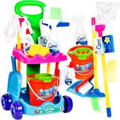 ZESTAW Do Sprzątania Z Mopem Zmiotką i Akcesoriami