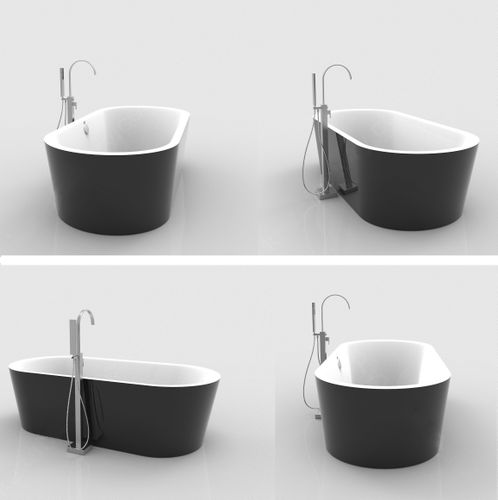 Wanna wolnostojąca Ramiro Black na Arena.pl