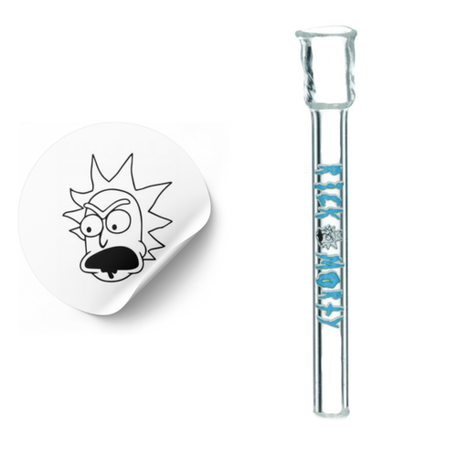 lufka szklana z grafiką rick&morty no2. - 9 cm na Arena.pl