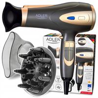 SUSZARKA DO WŁOSÓW Z DYFUZOREM JONIZACJĄ WIELOFUNKCYJNA ZIMNY NAWIEW